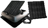 SolarRoyal 60Watt Solar Attic Fan (Ventilation) with Thermostat (SR1800 Series) SRSF-60W08
