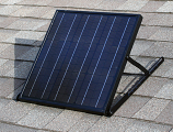 SolarRoyal 30Watt Remote Solar Panel (MonoCrystaline) w/Angle Bracket and Mount